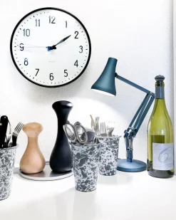 90 Mini Mini bordlampe, steel blå