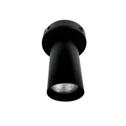 Modern spot / loftlampe, sort