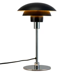 Morph D21 bordlampe, sort/krom