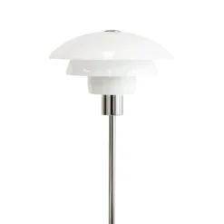 Morph gulvlampe, opal/krom