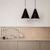 Mosaik pendel 2 side-by-side, hvid