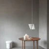 Mosaik pendel up/down, hvid