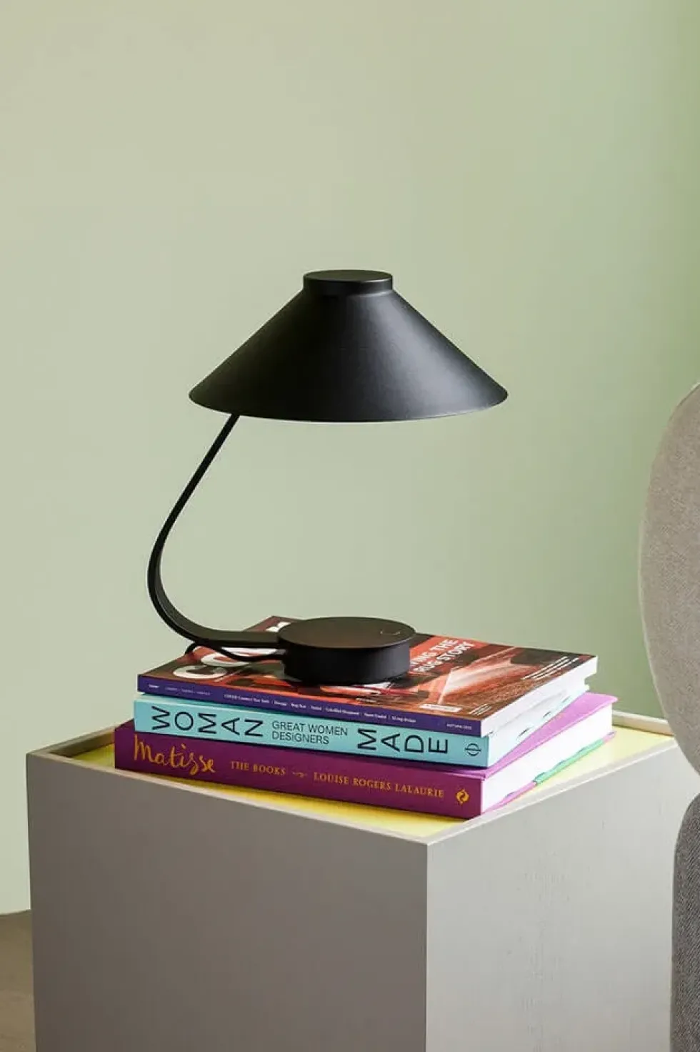 Muri bordlampe, sort
