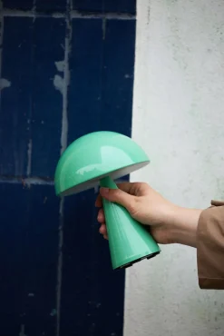 Mush Portable bordlampe / batterilampe, grøn