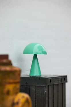 Mush Portable bordlampe / batterilampe, grøn