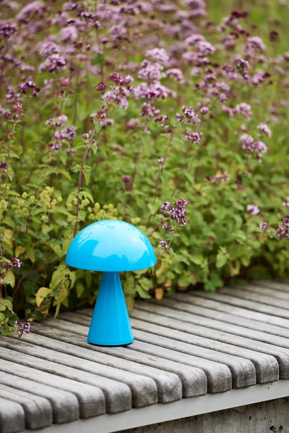Mush Portable bordlampe / batterilampe, blå