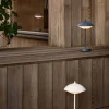 Musling Portable batterilampe / bordlampe, dusk blue