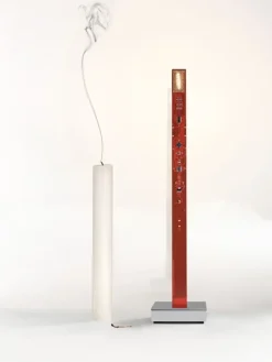 My New Flame bordlampe, rød