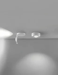 Nautilus loftlampe, hvid