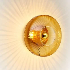 New Wave Optic XL Væglampe, amber