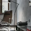 NJP gulvlampe, sort (3000 K)