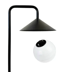 Nova Outdoor havespyd / batterilampe m/lysbold og fjernbetjening