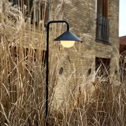 Nova Outdoor havespyd / batterilampe m/lysbold og fjernbetjening