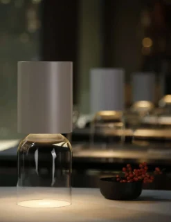 Nui Mini Portable bordlampe / batterilampe, sand