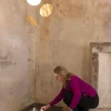 Nuunu gulvlampe, guld