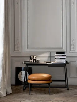 Oblique bordlampe, blank grøn