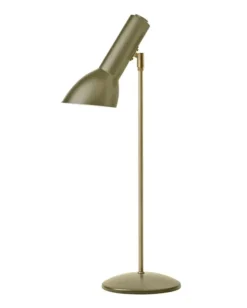 Oblique Bordlampe Messing, olivengrøn
