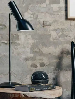 Oblique Bordlampe, teglrød