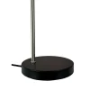 Ocean bordlampe, sort/stål