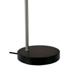 Ocean bordlampe, sort/stål