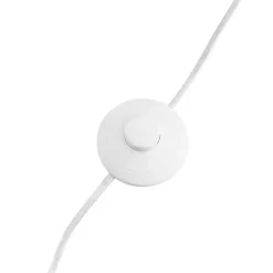 Ocean gulvlampe, beige/messing