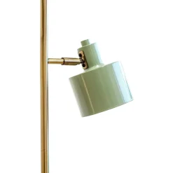 Ocean gulvlampe, oliven/messing