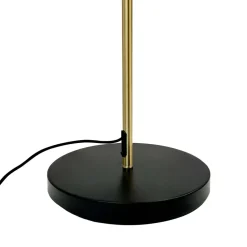 Ocean gulvlampe, sort/messing