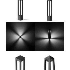 Odin udendørslampe, sort
