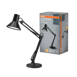 Office Line Desk Retro bordlampe, sort