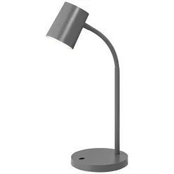Office Line Desk Trapezium bordlampe, grå