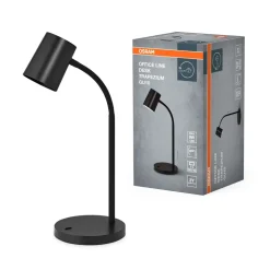 Office Line Desk Trapezium bordlampe, sort
