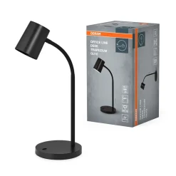 Office Line Desk Trapezium bordlampe, sort