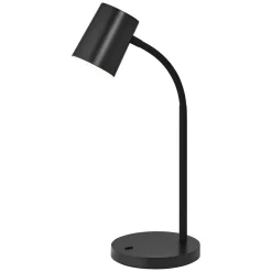 Office Line Desk Trapezium bordlampe, sort