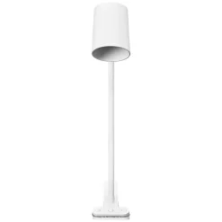 Office Line Desk Trapezium Clip bordlampe, hvid