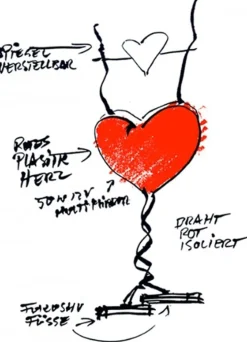 One From The Heart, bordlampe