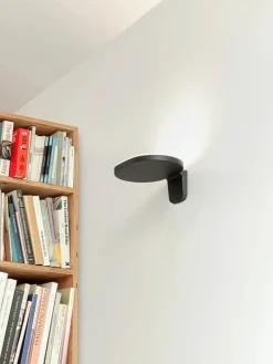 Oplight W2 væglampe, metallisk grå