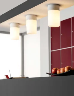 Opus 120/200 loftlampe / væglampe, hvid
