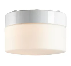 Opus 200/140 Sauna loftlampe / væglampe, hvid