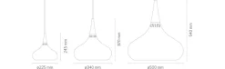 Orient Pendel, mat sort P2
