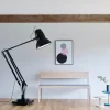 Original 1227 giant gulvlampe, sort