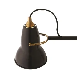 Original 1227 messing/sort vægmonteret lampe