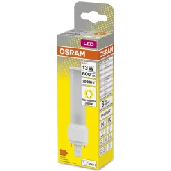 Osram Dulux LED-pære 6W G24d-1 830, mat