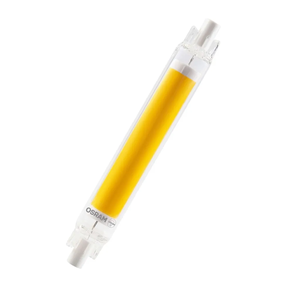 Osram LED-lyskilde 8W R7s 827, 118 mm, klar