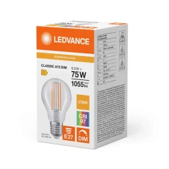 Osram LED-pære 9,5W E27 927 dæmpbar, klar