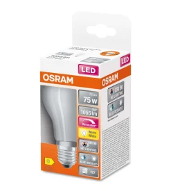 Osram LED-pære 7,5W E27 927 dæmpbar, mat