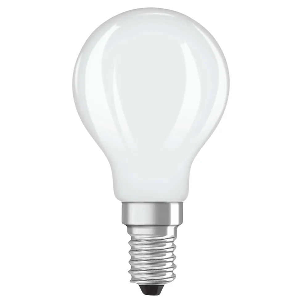 Osram LED-pære 1,8W E14 827, mat