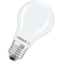 Osram LED-pære 3,4W E27 827, mat