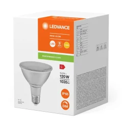 Osram LED-pære 15,2W E27 927 PAR38 30° IP65 dæmpbar