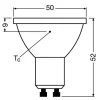 Osram LED-spot 7W GU10 930 PAR16 120° dæmpbar