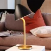 Oulu bordlampe, sort/messing